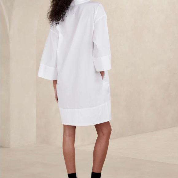 NWT - Banana Republic Cruz Poplin dress - Picture 2 of 4